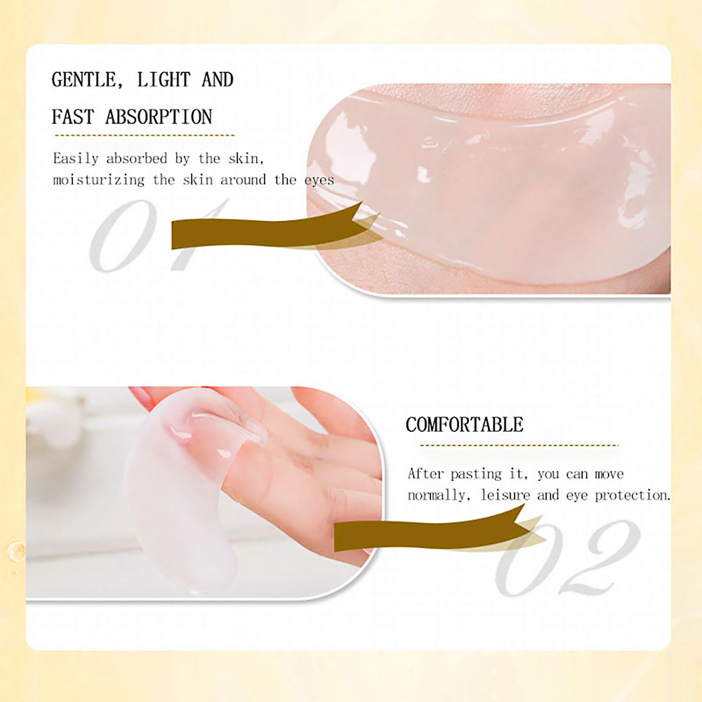 10 pçs = 5 pares máscara de ol - Sheet Mask Collagen avaliação e preço