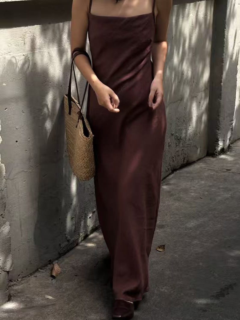 Vestido Longo Feminino Elegant - Lifestyle Of Korean avaliação e preço