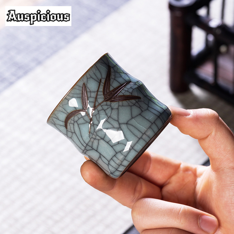 Xícara De Cerâmica Em Forma De - Celadon Ceramic Cup avaliação e preço